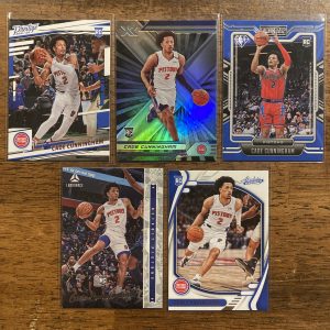 cade cunningham lot of basketball cards, rookie - instant collection pack