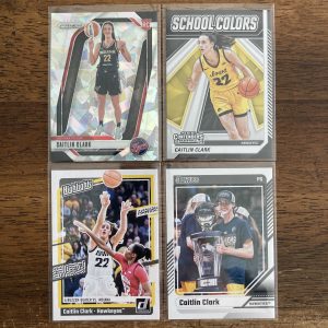 caitlin clark lot of basketball card, rookie - instant collection pack