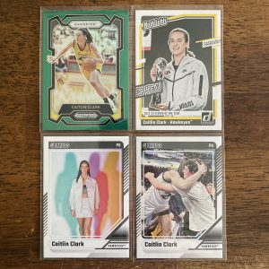 caitlin clark lot of basketball cards, rookie - instant collection pack