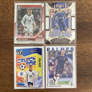 cole palmer lot of soccer card - instant collection pack