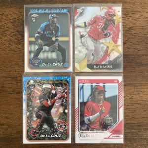 elly de la cruz lot of baseball cards - instant collection bundle pack