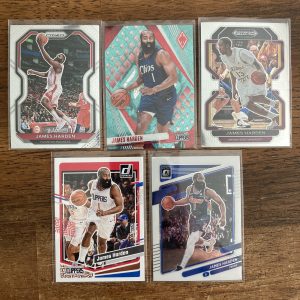james harden lot of basketball cards - instant collection bundle pack