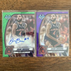 johni broome lot of basketball cards, autograph - instant collection bundle pack