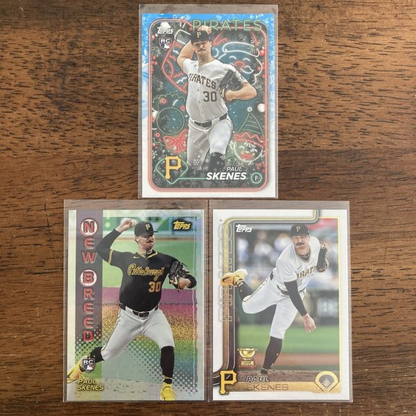 paul skenes lot of baseball cards - instant collection pack