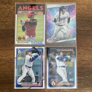 shohei ohtani lot of baseball cards - instant collection pack