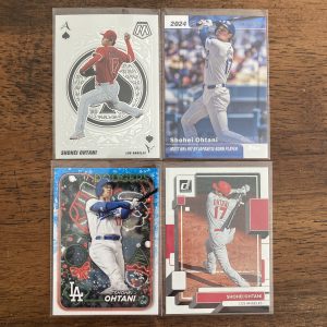 shohei ohtani lot of baseball cards - instant collection bundle pack