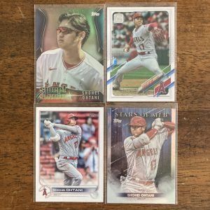shohei ohtani lot of baseball cards - instant collection pack