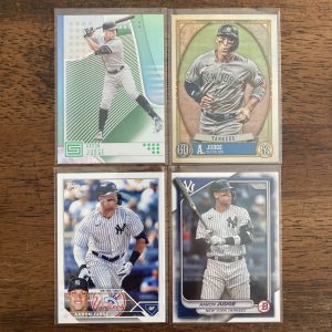 aaron judge lot of baseball cards - instant collection pack