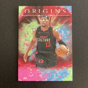 Bam Adebayo 2024-25 Panini Origins SSP Opal (#'ed 09/15) Parallel Card #51