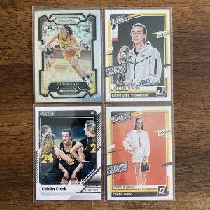 caitlin clark lot of basketball cards, rookie rc - instant collection bundle pack