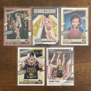 caitlin clark lot of basketball cards - instant collection bundle pack