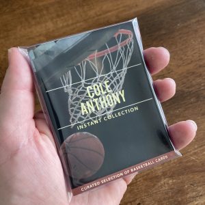 cole anthony pack of basketball cards - instant collection bundle lot