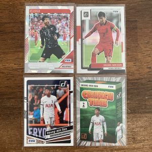 heung-min son lot of soccer cards - instant collection bundle pack