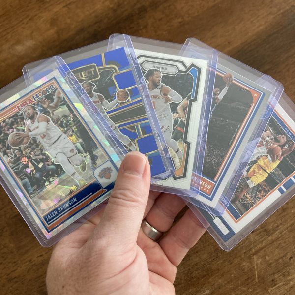 jalen brunson lot of basketball cards - instant collection bundle pack
