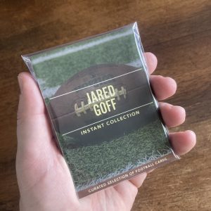 jared goff pack of football cards - instant collection bundle lot