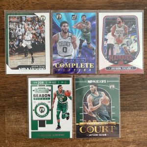 jayson tatum lot of basketball cards - instant collection bundle pack