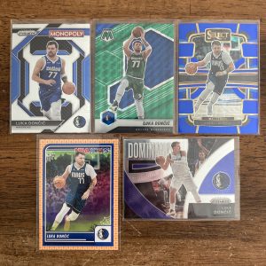 luka doncic lot of basketball cards - instant collection bundle pack