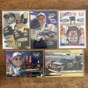 mark martin lot of racing cards - instant collection bundle pack