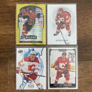 matthew tkachuk lot of hockey cards - instant collection bundle pack