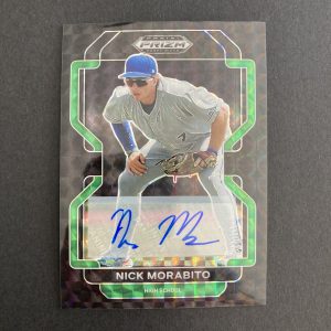 Nick Morabito 2022 Prizm Draft Picks Autographs SSP Black Finite 1 of 1 Auto /1