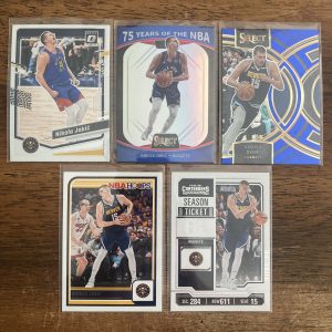 nikola jokic lot of basketball cards - instant collection bundle pack
