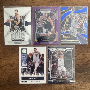 nikola jokic lot of basketball cards - instant collection bundle pack