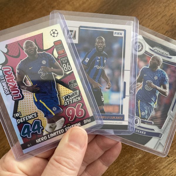 romelu lukaku lot of soccer cards - instant collection bundle pack