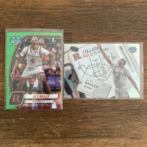 ace bailey lot of basketball cards - instant collection bundle pack