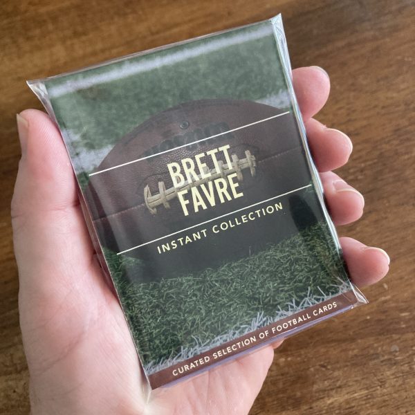 brett favre pack of football cards - instant collection bundle lot