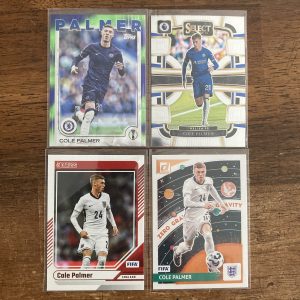 cole palmer lot of soccer card - instant collection bundle pack