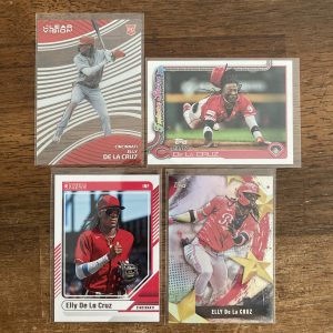 elly de la cruz lot of baseball cards, rookie rc - instant collection bundle pack