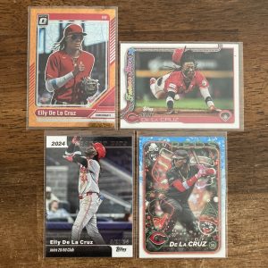 elly de la cruz lot of baseball cards, rookie rc - instant collection bundle pack
