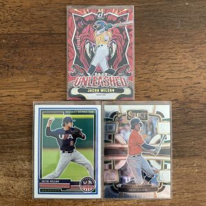 jacob wilson lot of baseball cards, rookie rc - instant collection bundle pack