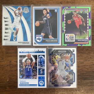 paolo banchero lot of basketball cards, rookie rc - instant collection bundle pack