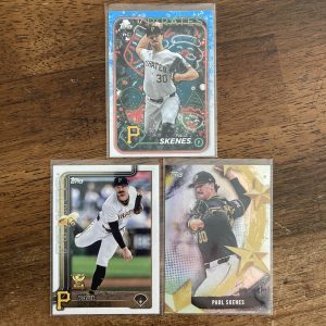 paul skenes lot of baseball cards, rookie rc - instant collection bundle pack