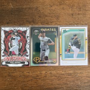 paul skenes lot of baseball cards, rookie rc - instant collection bundle pack