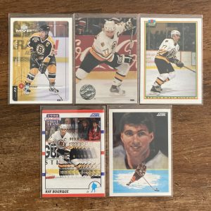 ray bourque lot of vintage hockey cards - instant collection bundle pack