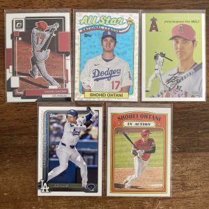 shohei ohtani lot of baseball cards - instant collection bundle pack