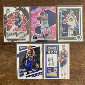 stephen curry lot of basketball cards - instant collection bundle pack