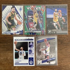 stephen curry lot of basketball cards - instant collection pack