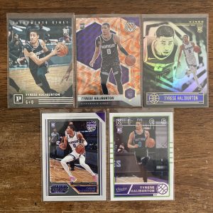 tyrese haliburton lot of basketball cards, rookie rc - instant collection bundle pack