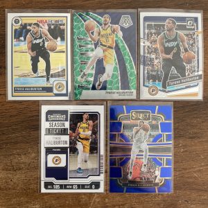 tyrese haliburton lot of basketball cards - instant collection bundle pack