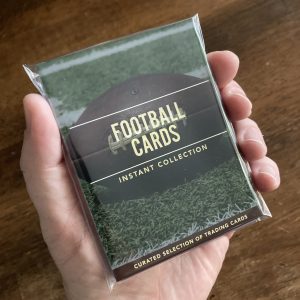 curated pack of football cards - instant collection bundle lot