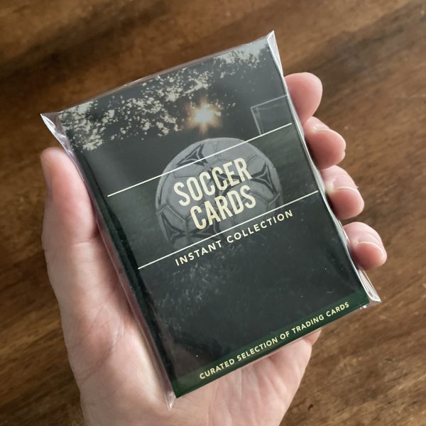 curated pack of soccer cards - instant collection bundle lot