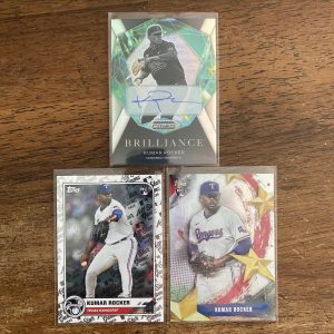 kumar rocker lot of baseball cards, rookie, rc autograph - instant collection bundle pack
