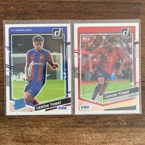lamine yamal lot of soccer cards, rookie rc - instant collection bundle pack
