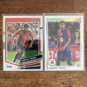 lamine yamal lot of soccer cards, rookie rc - instant collection bundle pack