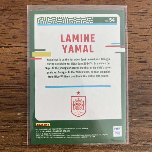 Lamine Yamal Lot w/SP Cubic Foil RC, Pack of 2 Soccer Cards, Rookie (inv6) - Image 5