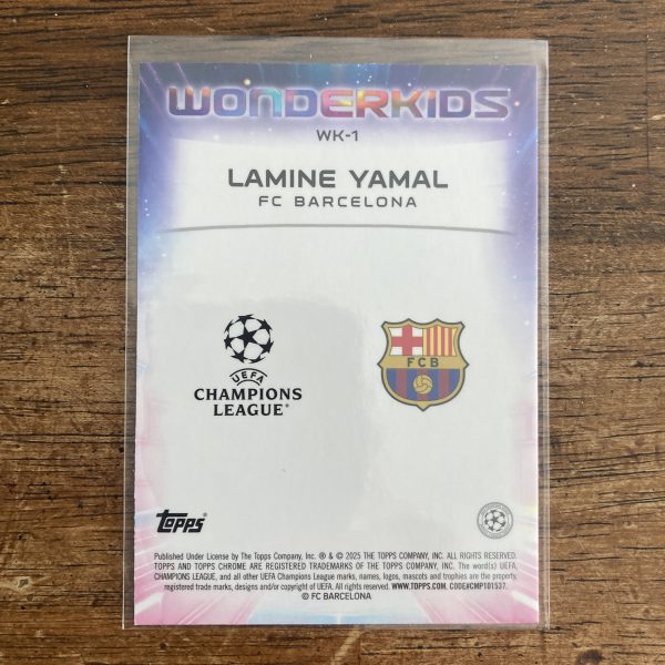 Lamine Yamal Lot w/SP Cubic Foil RC, Pack of 2 Soccer Cards, Rookie (inv6) - Image 7