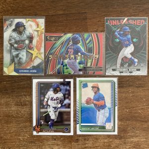 luisangel acuna lot of baseball cards, rookie rc - instant collection bundle pack